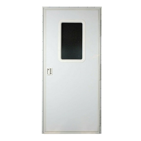 Ap Products 015-217721 RV Square Entrance Door - 32" x 72", Polar White 015-217721 - main